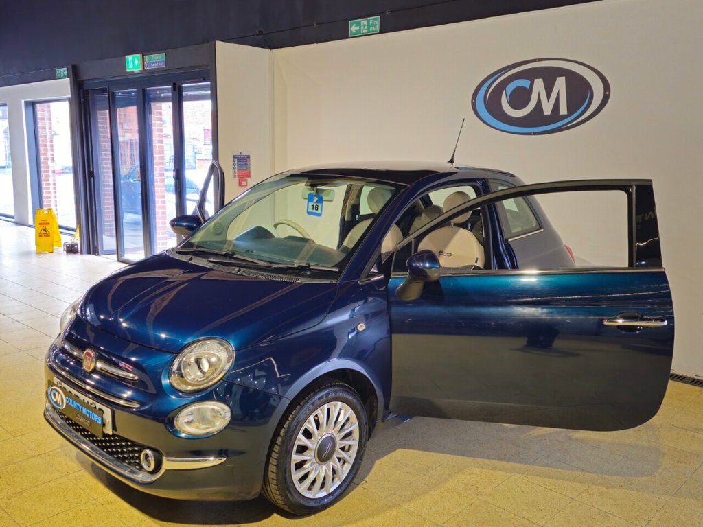 Fiat 500 0.9L Lounge Blue #6