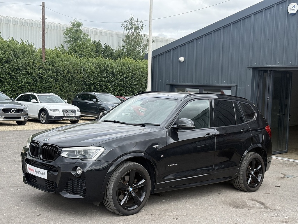 BMW X3 Xdrive20d M Sport TR66BUX Black #4