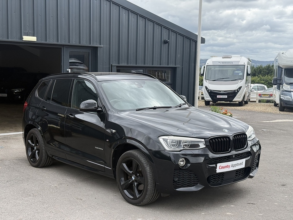 BMW X3 Xdrive20d M Sport TR66BUX Black #3