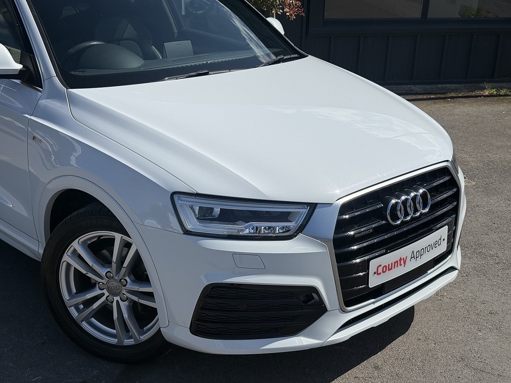 Audi Q3 Tfsi Quattro S Line TR66QWM White #4