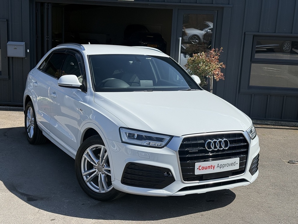 Audi Q3 Tfsi Quattro S Line TR66QWM White #3