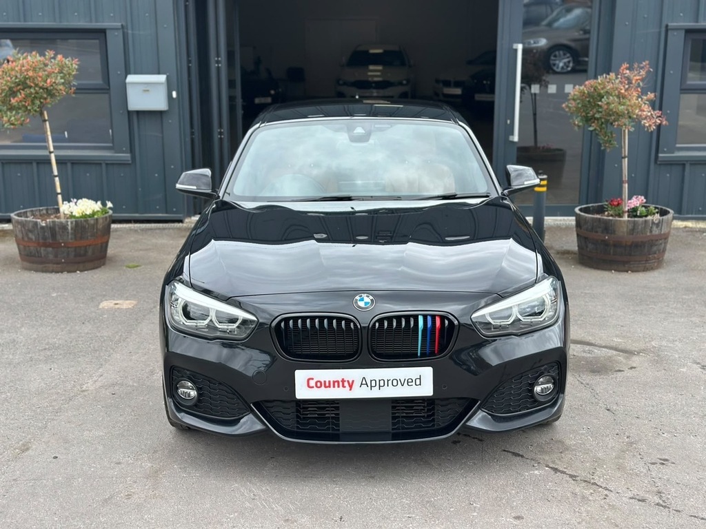 BMW 1 Series 118D M Sport Shadow Edition TR67DUH Black #2
