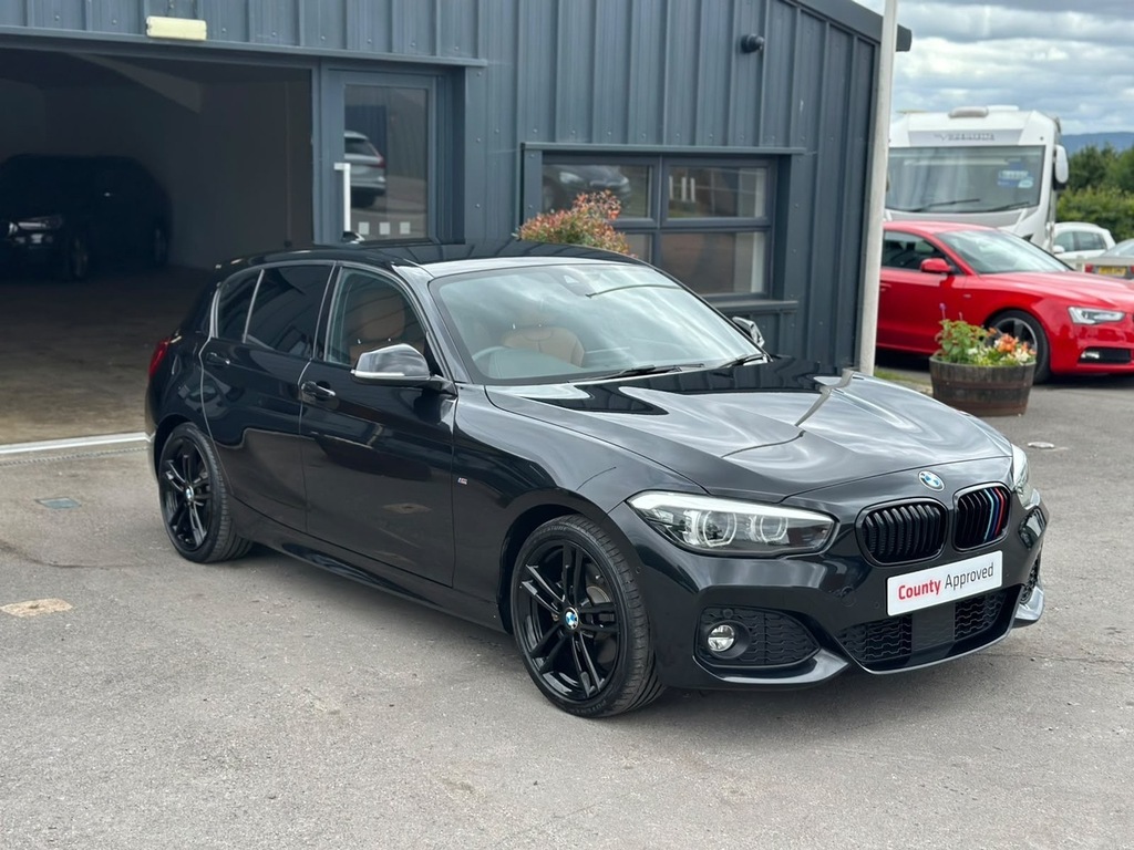 BMW 1 Series 118D M Sport Shadow Edition TR67DUH Black #6