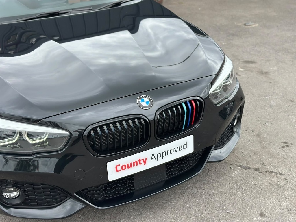 BMW 1 Series 118D M Sport Shadow Edition TR67DUH Black #3