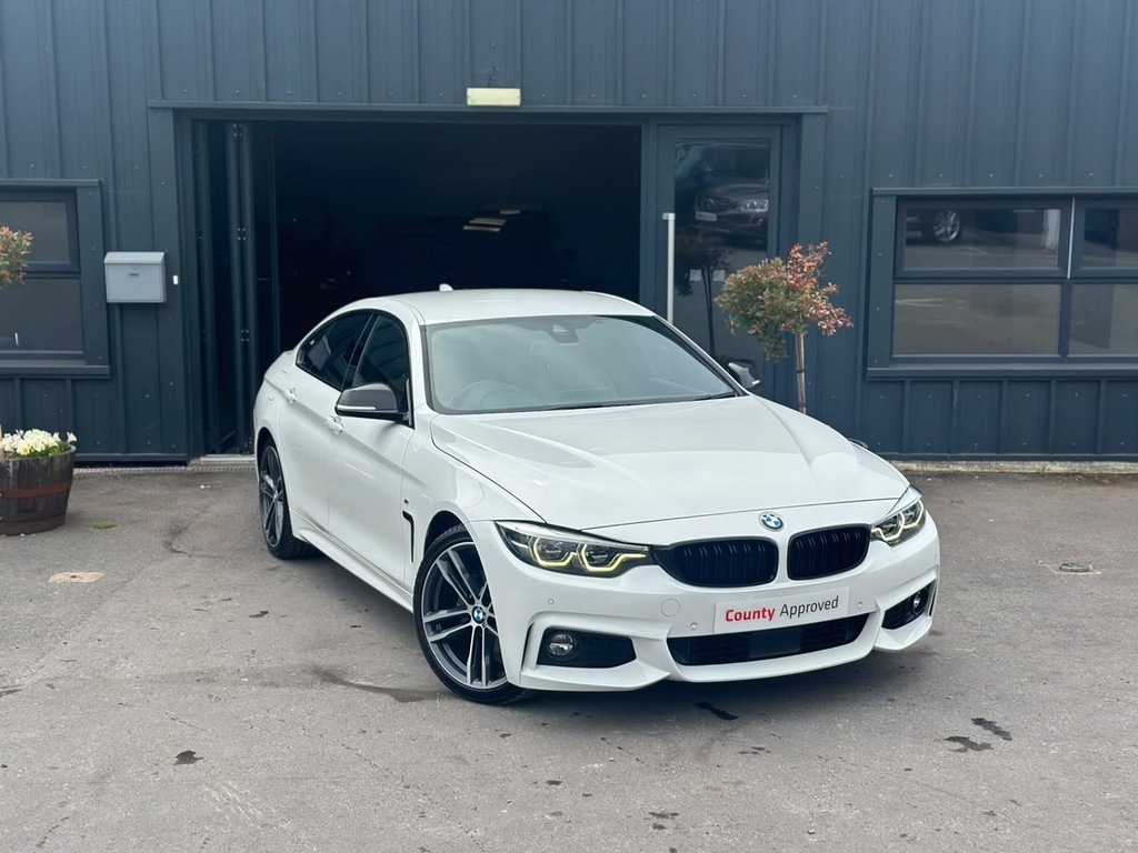 BMW 4 Series Gran Coupe 420I Xdrive M Sport Gran Coupe White