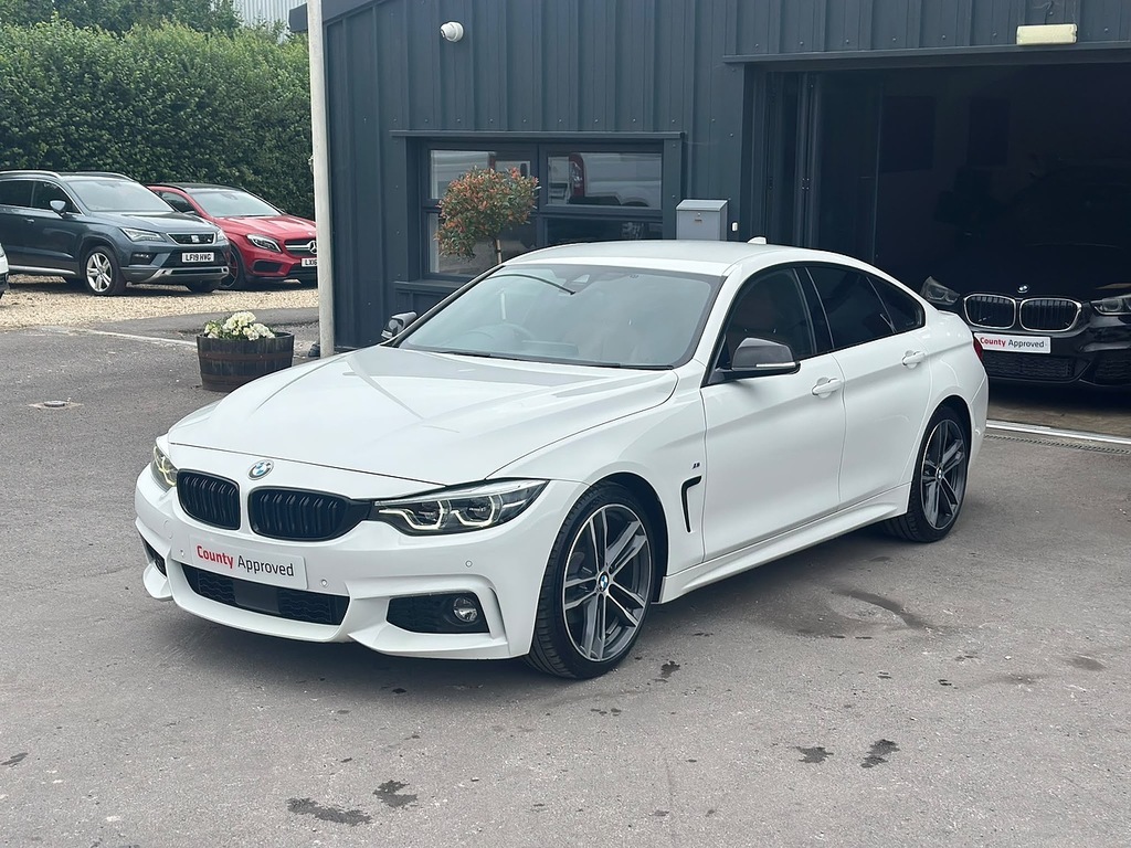 BMW 4 Series Gran Coupe 420I Xdrive M Sport Gran Coupe White #6