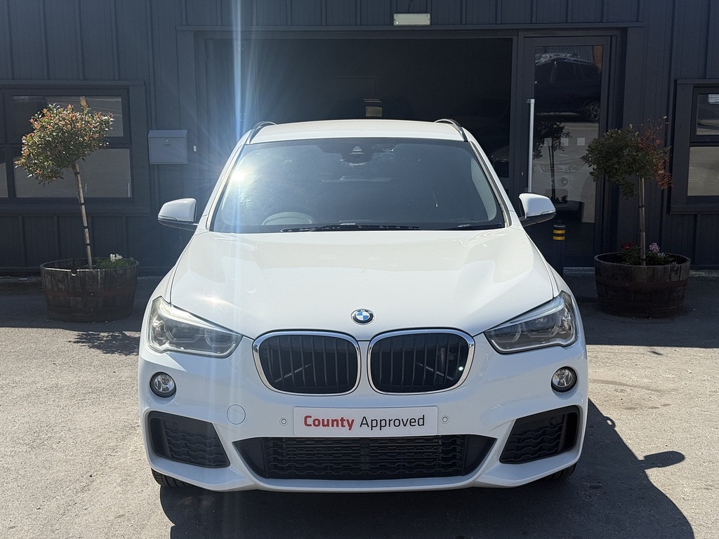 BMW X1 Xdrive18d M Sport TR66BWO White #2