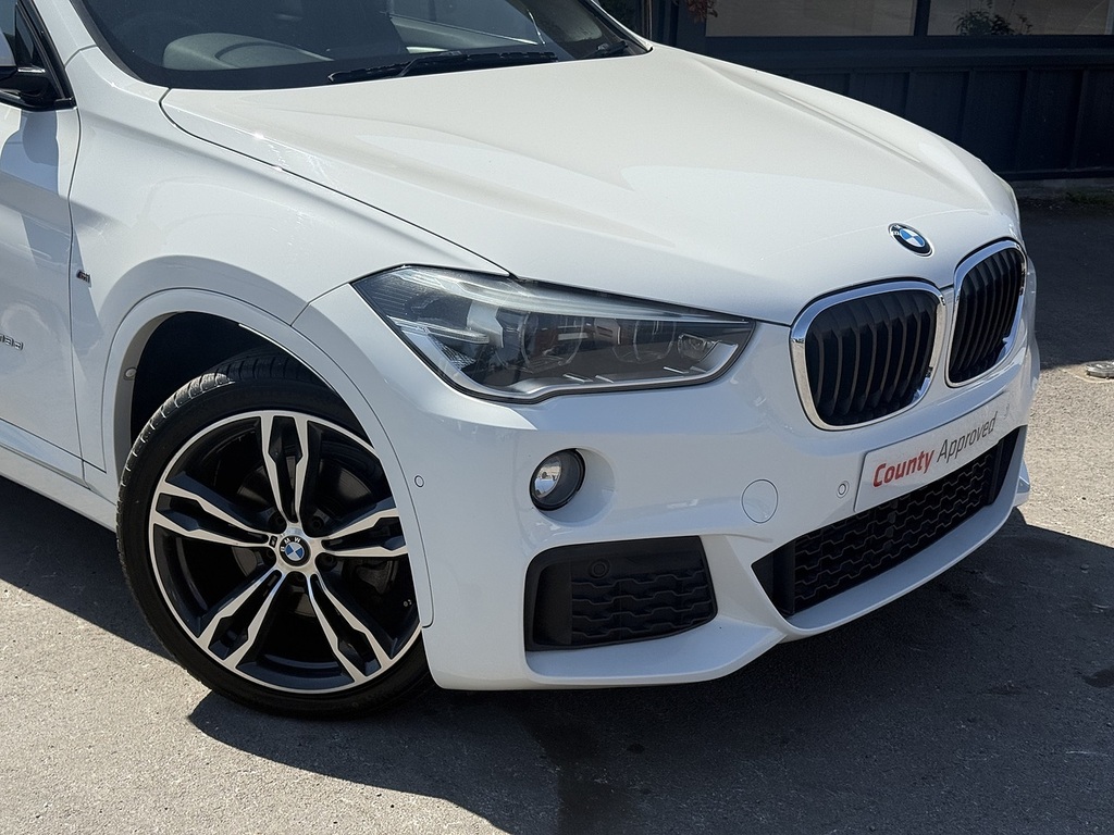 BMW X1 Xdrive18d M Sport TR66BWO White #3