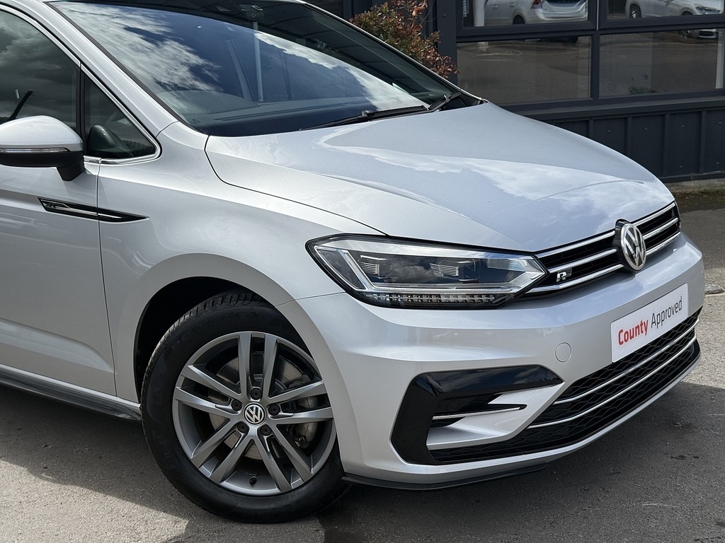 Volkswagen Touran R-line Tsi Silver #5