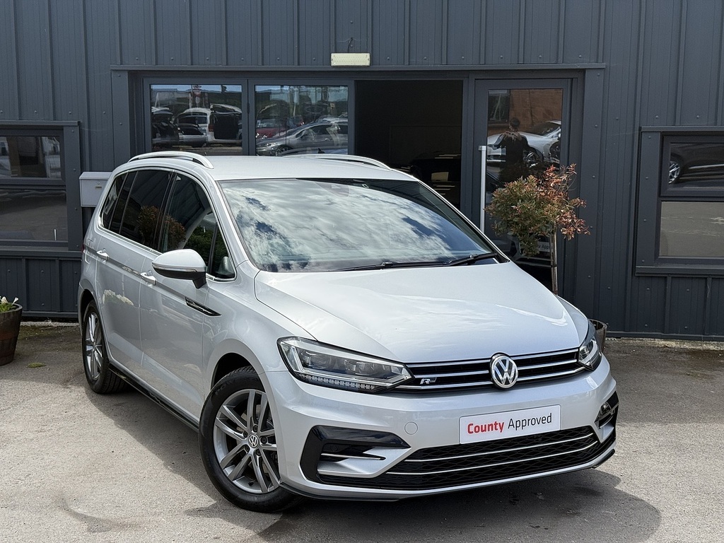 Volkswagen Touran R-line Tsi Silver #3
