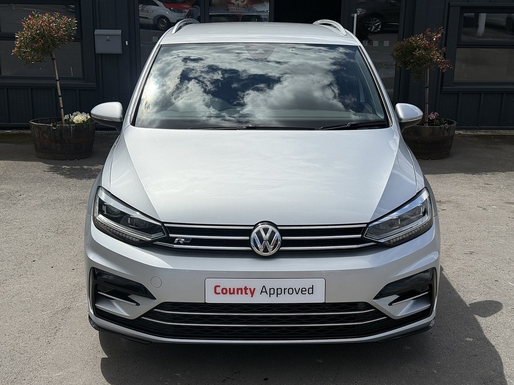 Volkswagen Touran R-line Tsi Silver #2