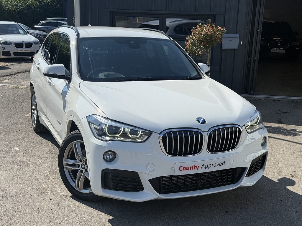 BMW X1 Xdrive18d M Sport TR18DFV White #3