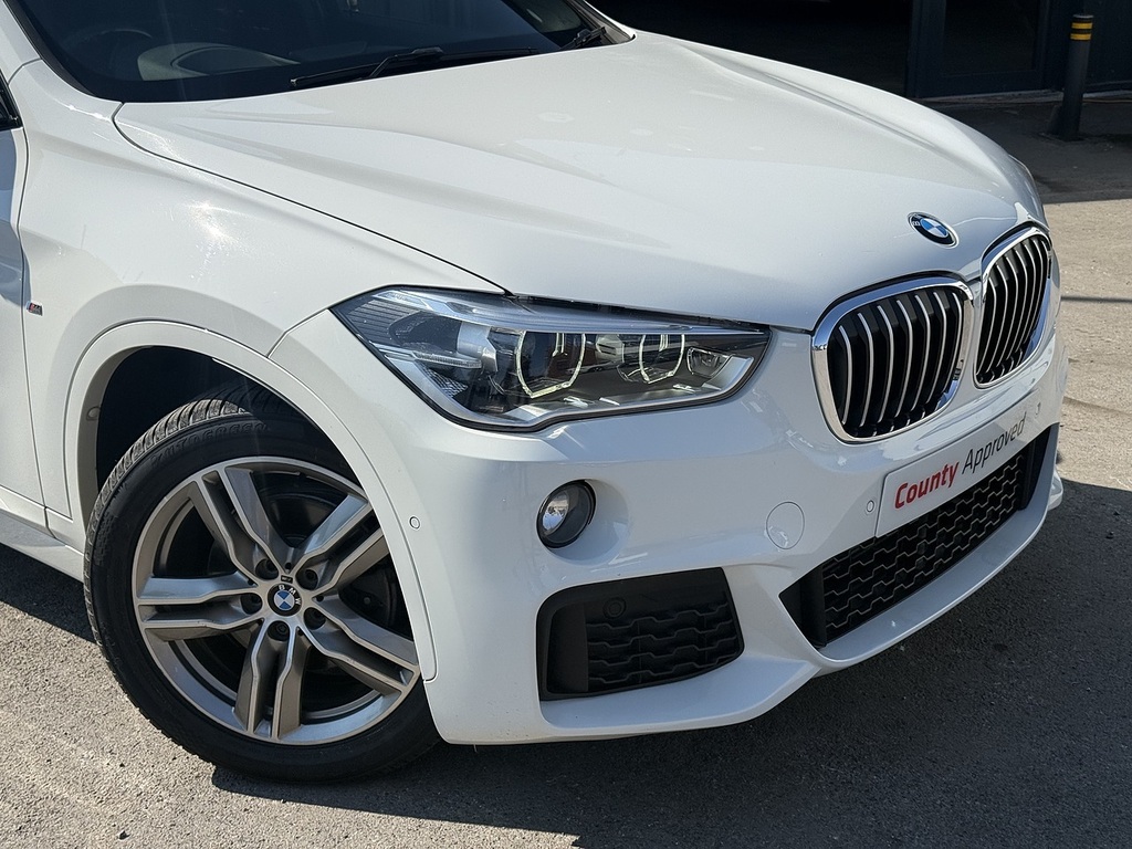 BMW X1 Xdrive18d M Sport TR18DFV White #4