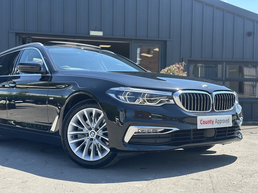 BMW 5 Series 520I Luxury Touring TR18PLX Black #6