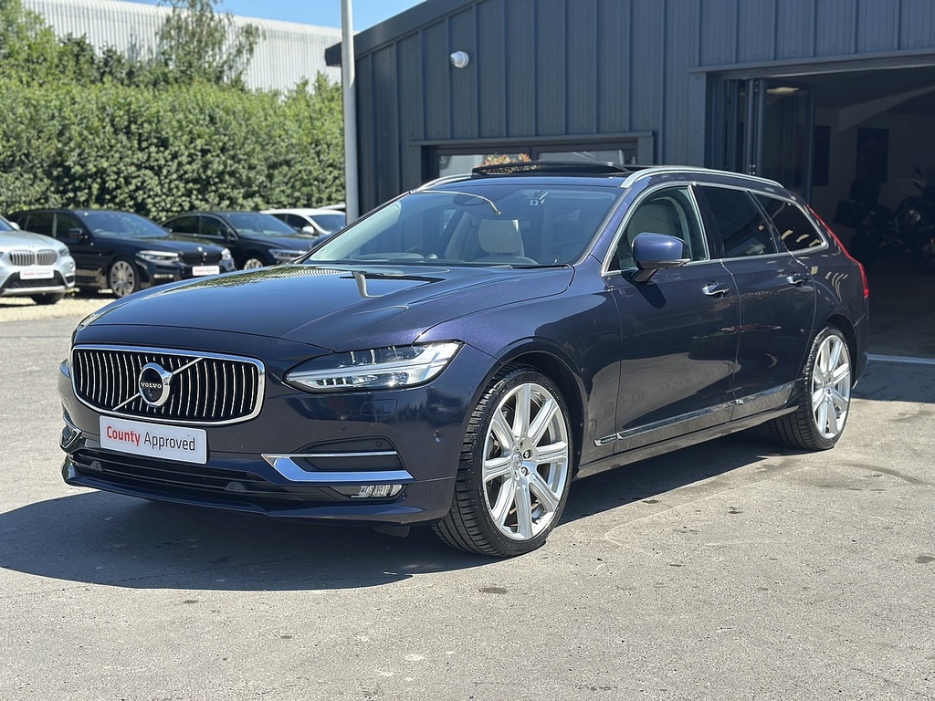 Volvo V90 T6 Inscription Awd Blue #4