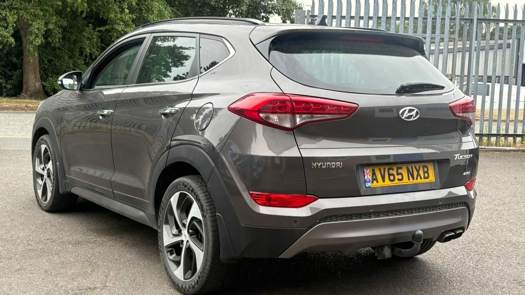Hyundai Tucson 1.7 Crdi Blue Drive Premium Suv Black #4
