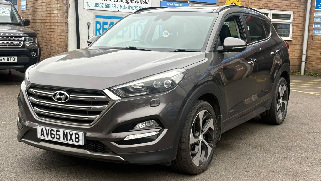 Hyundai Tucson 1.7 Crdi Blue Drive Premium Suv Black #2