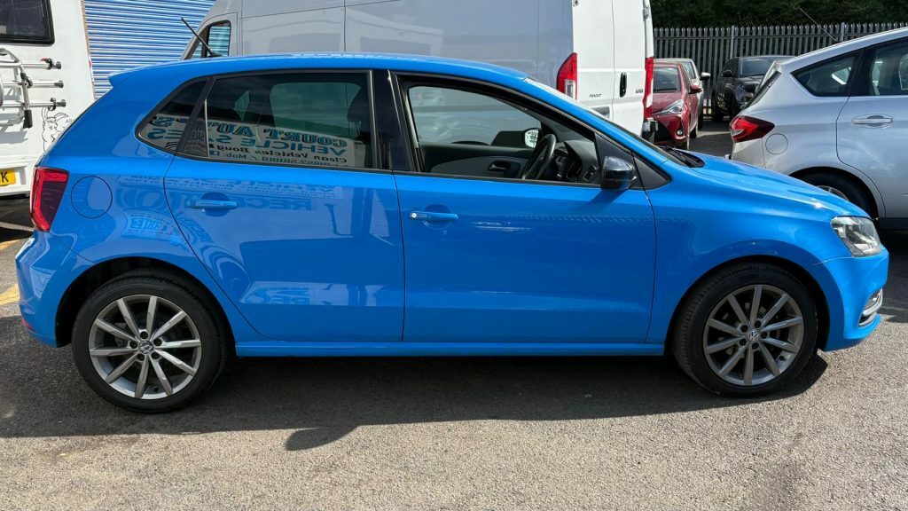 Volkswagen Polo Tsi Bluemotion Tech Se Blue #2