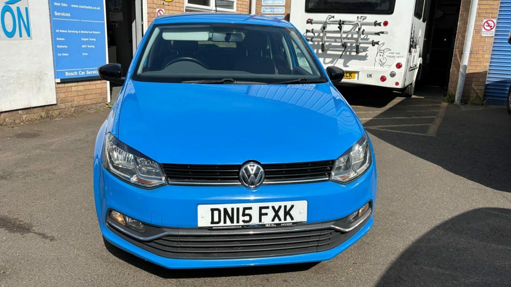 Volkswagen Polo Tsi Bluemotion Tech Se Blue #5