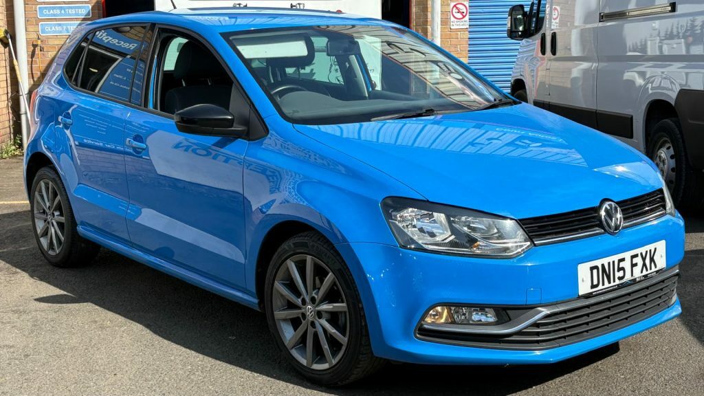 Volkswagen Polo Tsi Bluemotion Tech Se Blue #1