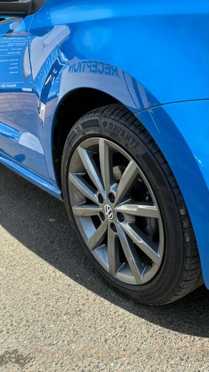Volkswagen Polo Tsi Bluemotion Tech Se Blue #6
