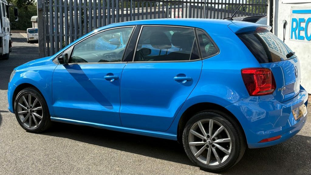 Volkswagen Polo Tsi Bluemotion Tech Se Blue #4