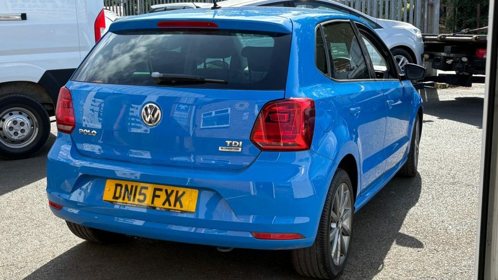 Volkswagen Polo Tsi Bluemotion Tech Se Blue #3