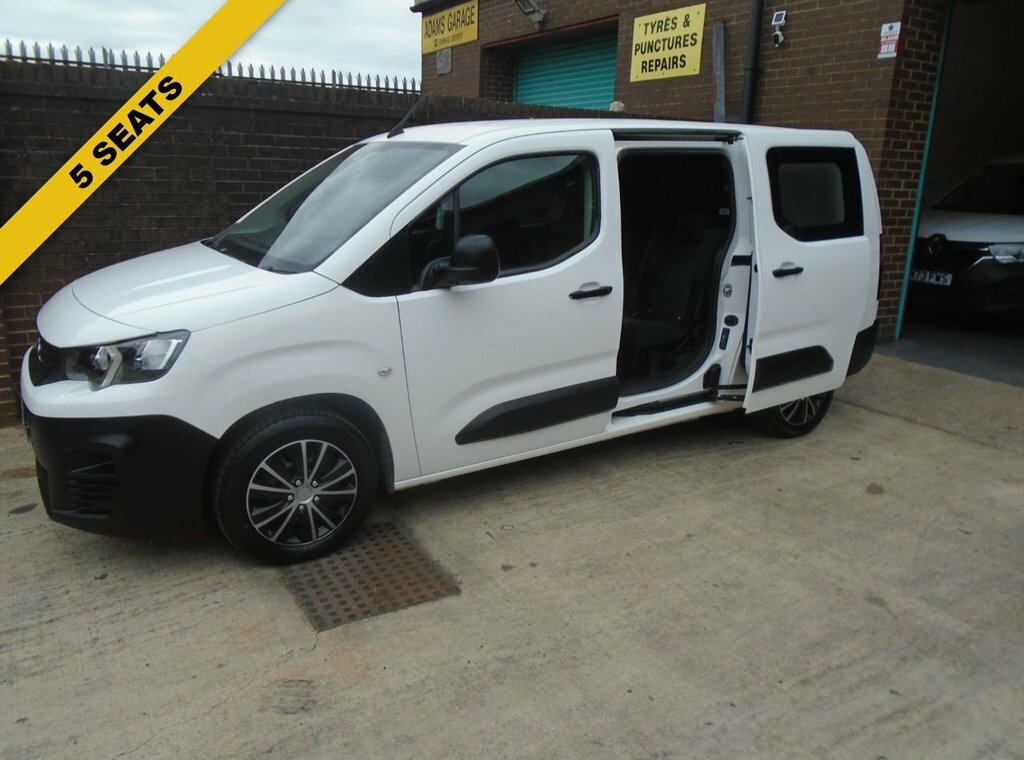 Peugeot Partner 1.5L Professional 6Dr White #5