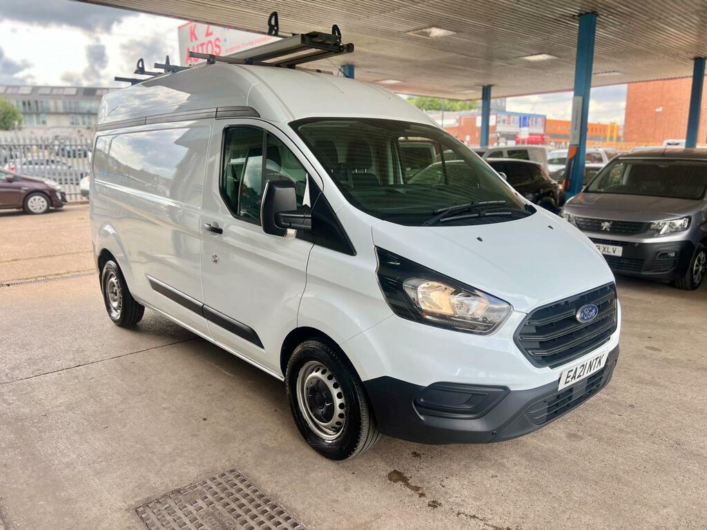 Ford Transit Custom 2.0 340 Ecoblue Leader L2 H2 Euro 6 Ss EA21NTK White
