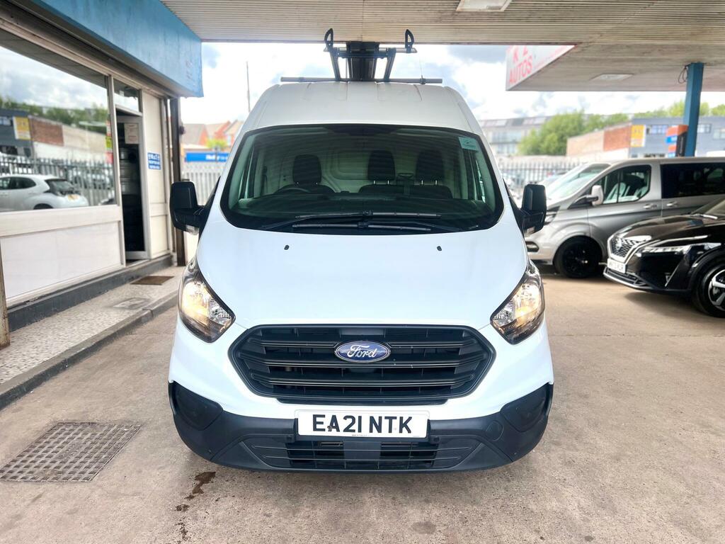 Ford Transit Custom 2.0 340 Ecoblue Leader L2 H2 Euro 6 Ss EA21NTK White #2