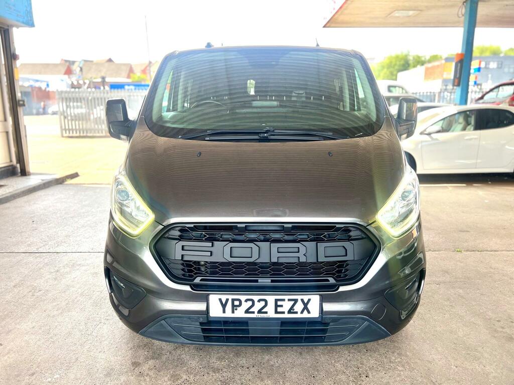 Ford Transit Custom 2.0 320 Ecoblue Limited Crew Van L2 H1 Euro 6 Ss Grey #2