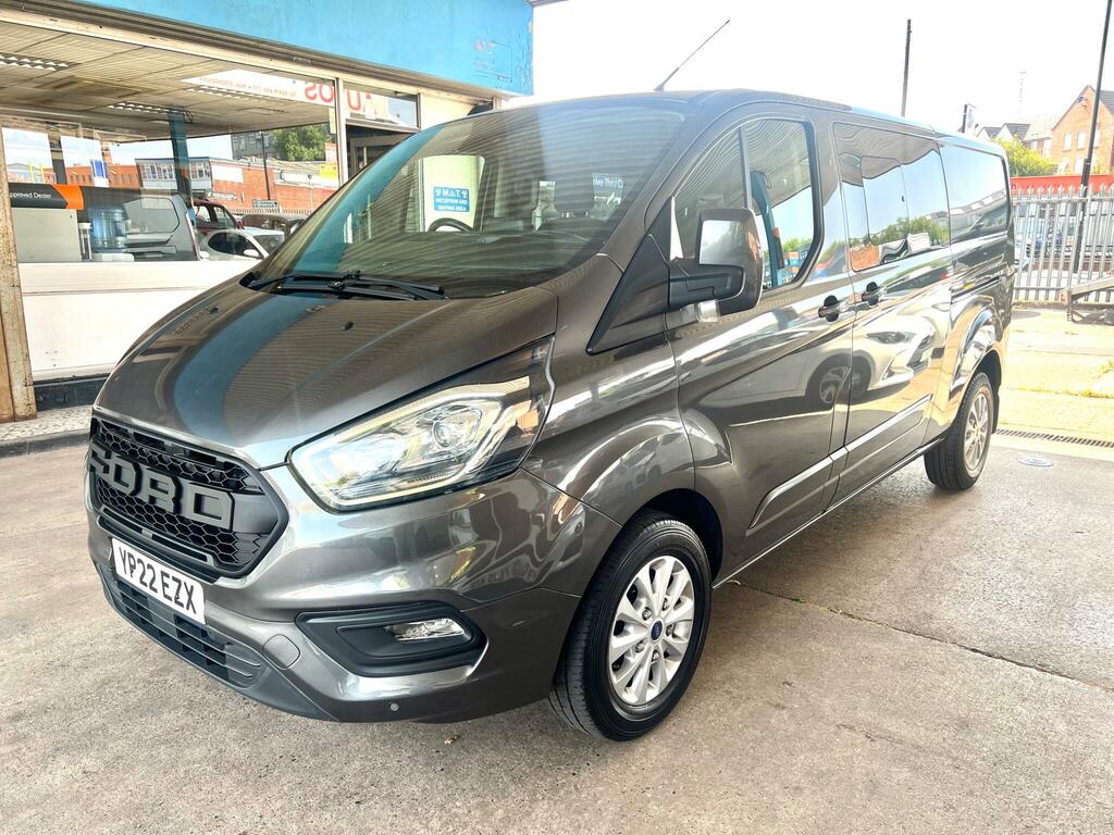 Ford Transit Custom 2.0 320 Ecoblue Limited Crew Van L2 H1 Euro 6 Ss Grey #3