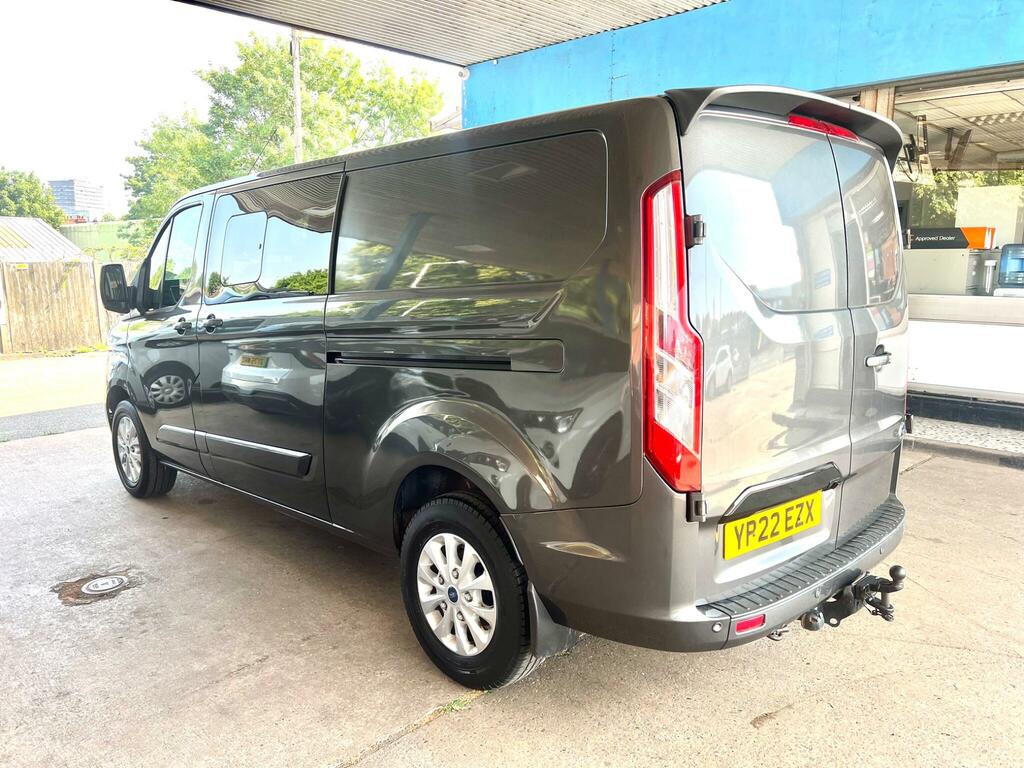 Ford Transit Custom 2.0 320 Ecoblue Limited Crew Van L2 H1 Euro 6 Ss Grey #5