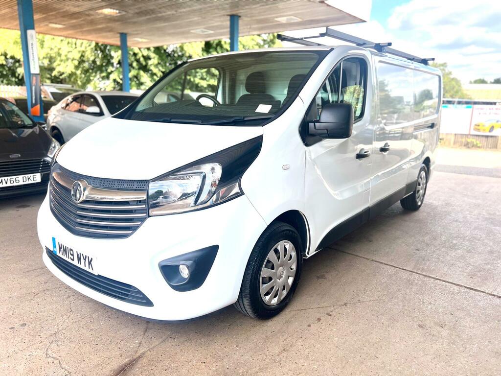 Vauxhall Vivaro 1.6 Cdti 2900 Biturbo Ecotec Sportive L2 H1 Euro 6 White #3