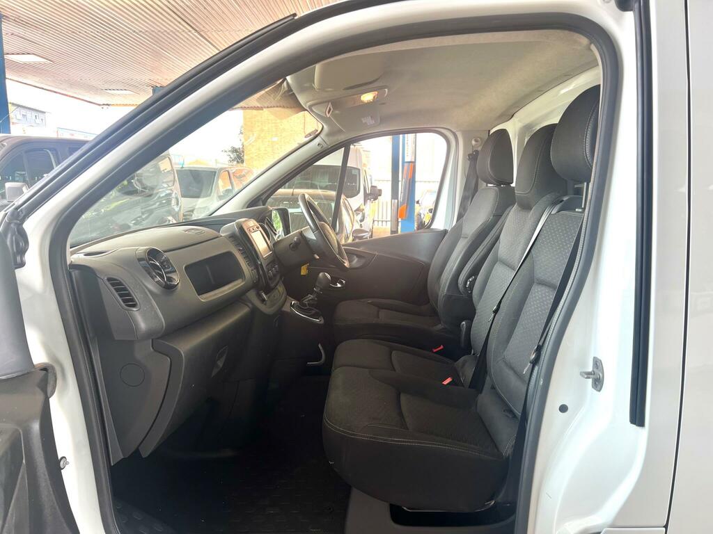 Vauxhall Vivaro 1.6 Cdti 2900 Biturbo Ecotec Sportive L2 H1 Euro 6 White #5