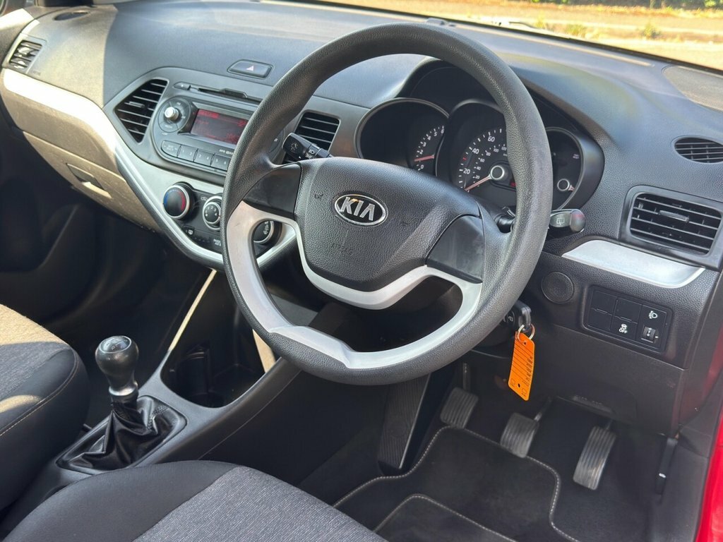 Kia Picanto Hatchback 1.3 2 2013 Red #14