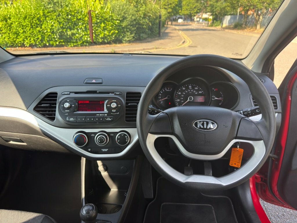 Kia Picanto Hatchback 1.3 2 2013 Red #15