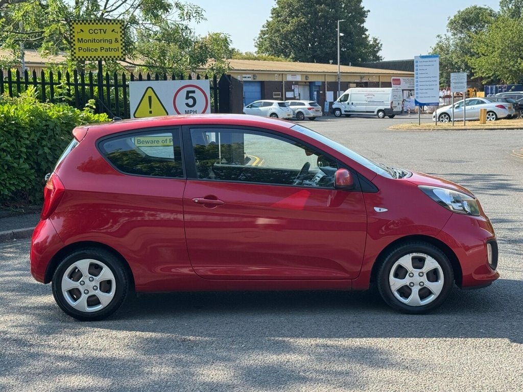 Kia Picanto Hatchback 1.3 2 2013 Red #8