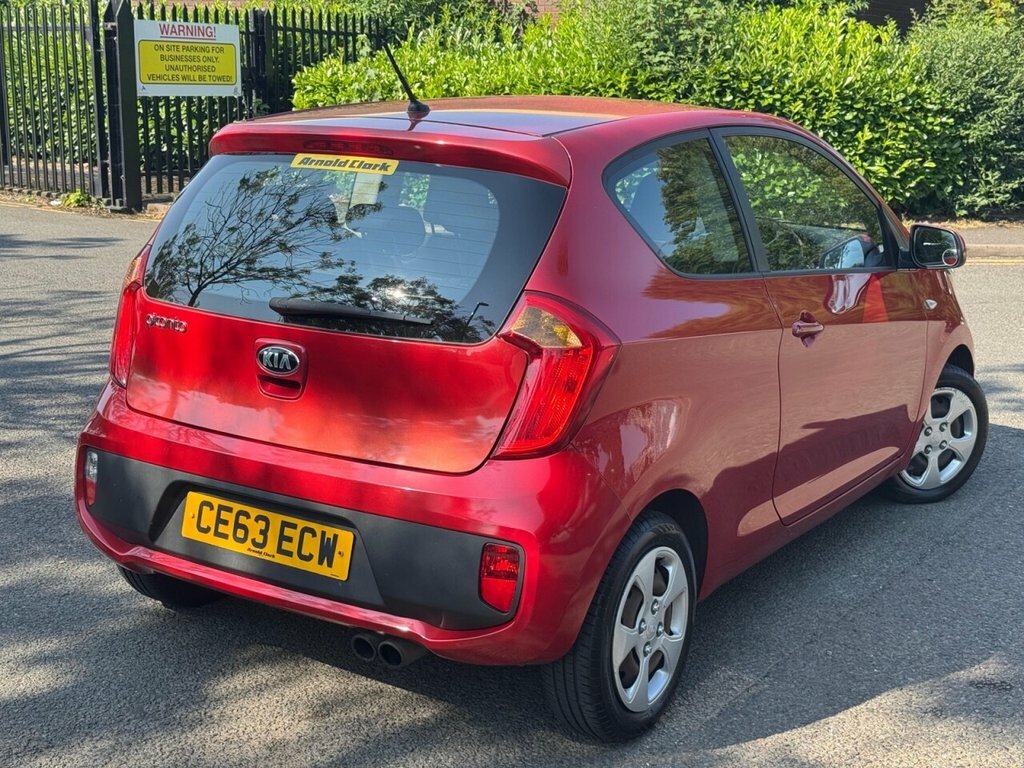 Kia Picanto Hatchback 1.3 2 2013 Red #7