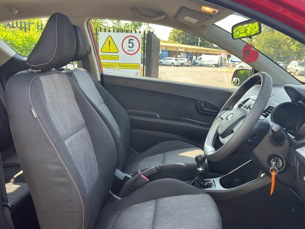 Kia Picanto Hatchback 1.3 2 2013 Red #12