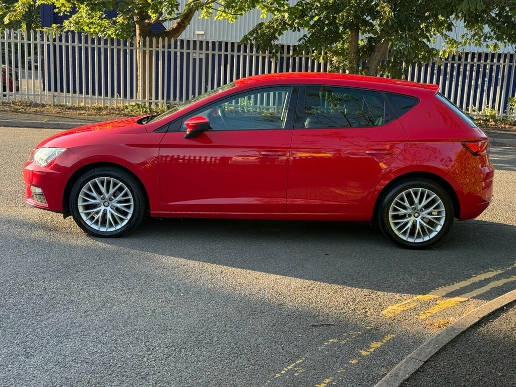 Seat Leon 1.6L Se Dynamic Technology Red #4