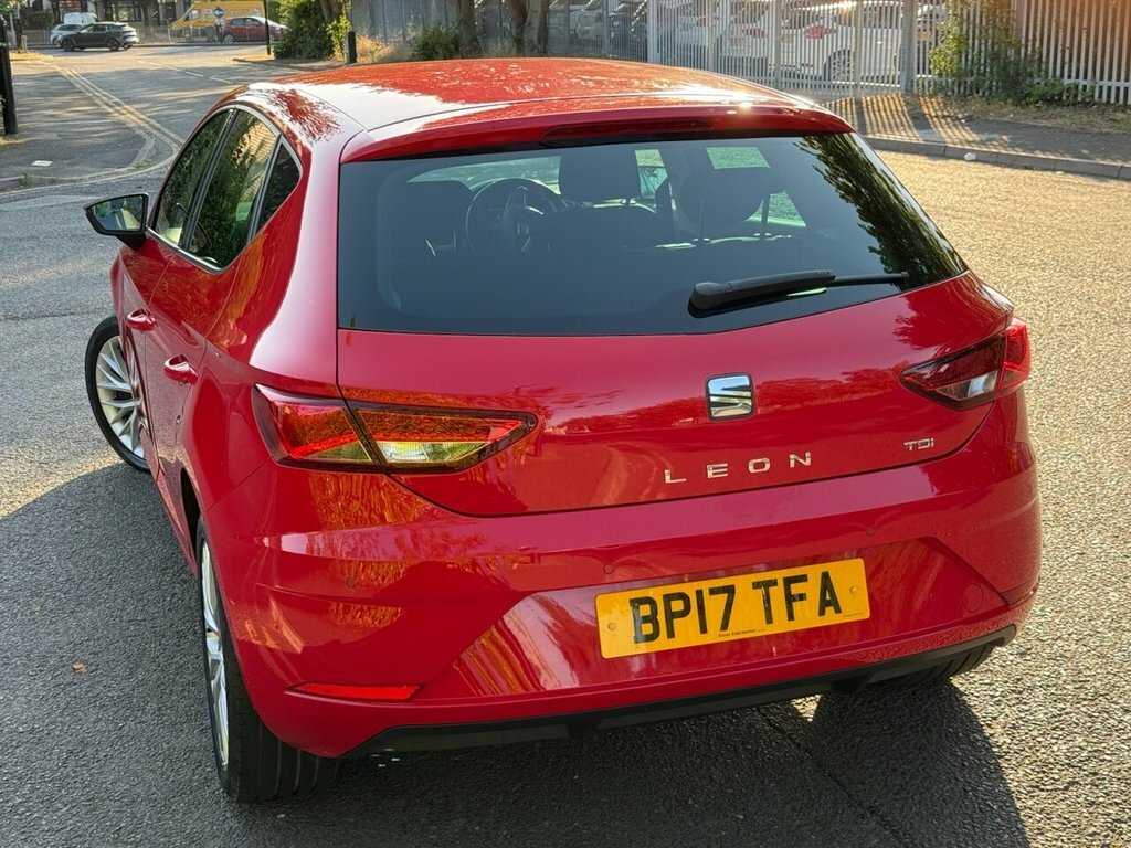 Seat Leon 1.6L Se Dynamic Technology Red #5