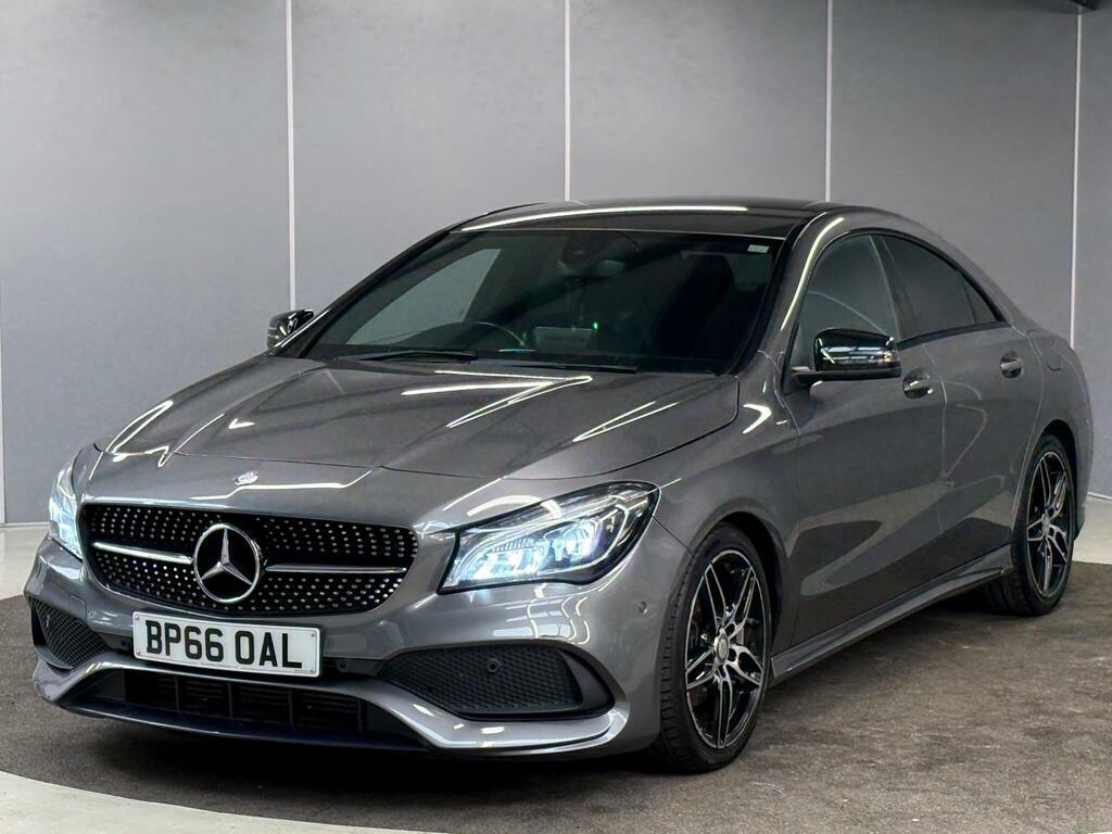 Mercedes-Benz CLA Class 1.6 Cla180 Amg Line Coupe 7G-dct Euro 6 Ss BP66OAL Grey #3