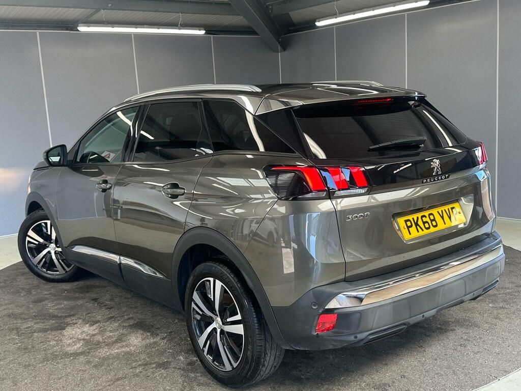 Peugeot 3008 1.5 Bluehdi Allure Euro 6 Ss PK68YVP Grey #4