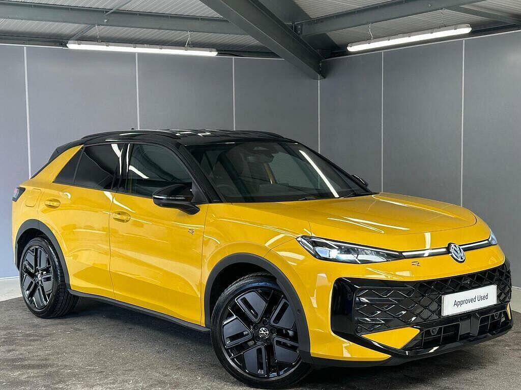 Volkswagen T-Roc 1.5 Etsi Mhev R-line Dsg Euro 6 Ss Yellow