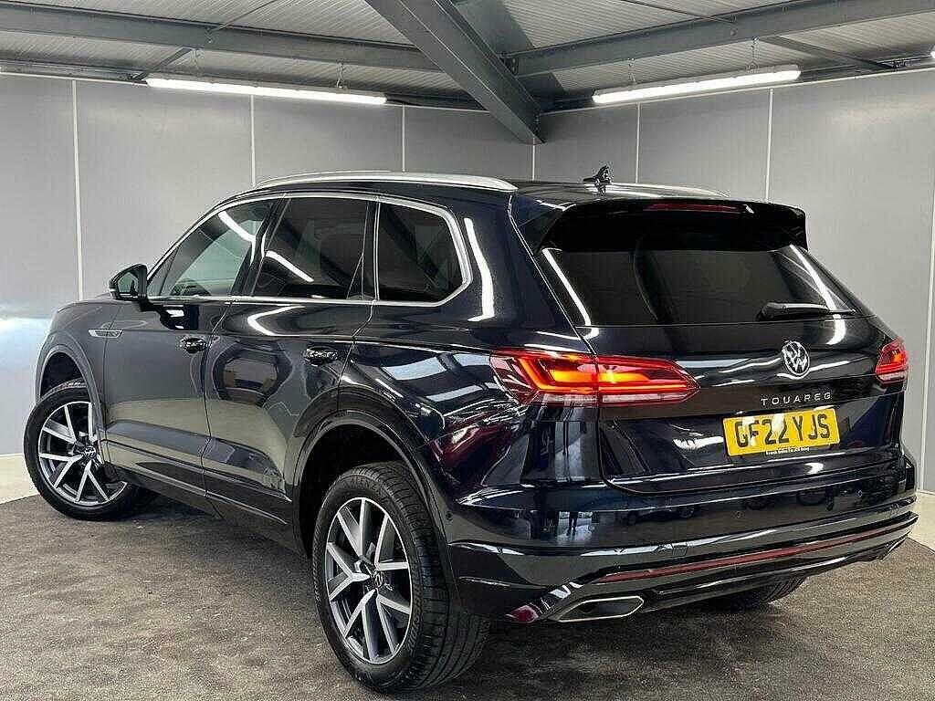 Volkswagen Touareg 3.0 Tsi V6 R-line Tech Tiptronic 4Motion Euro 6 S GF22YJS Blue #3