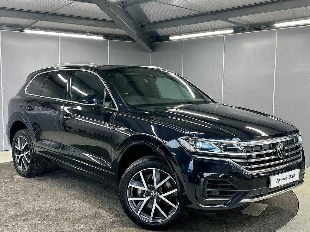 Volkswagen Touareg 3.0 Tsi V6 R-line Tech Tiptronic 4Motion Euro 6 S GF22YJS Blue