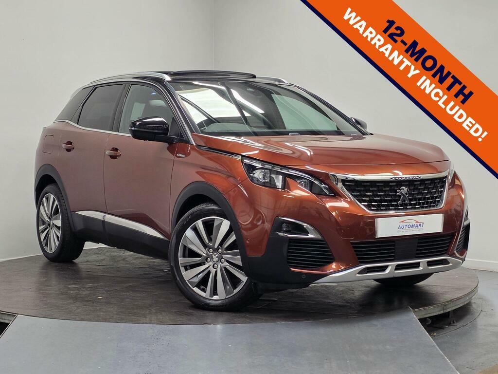 Peugeot 3008 1.6 Thp Gt Line Premium Eat Euro 6 Ss Brown