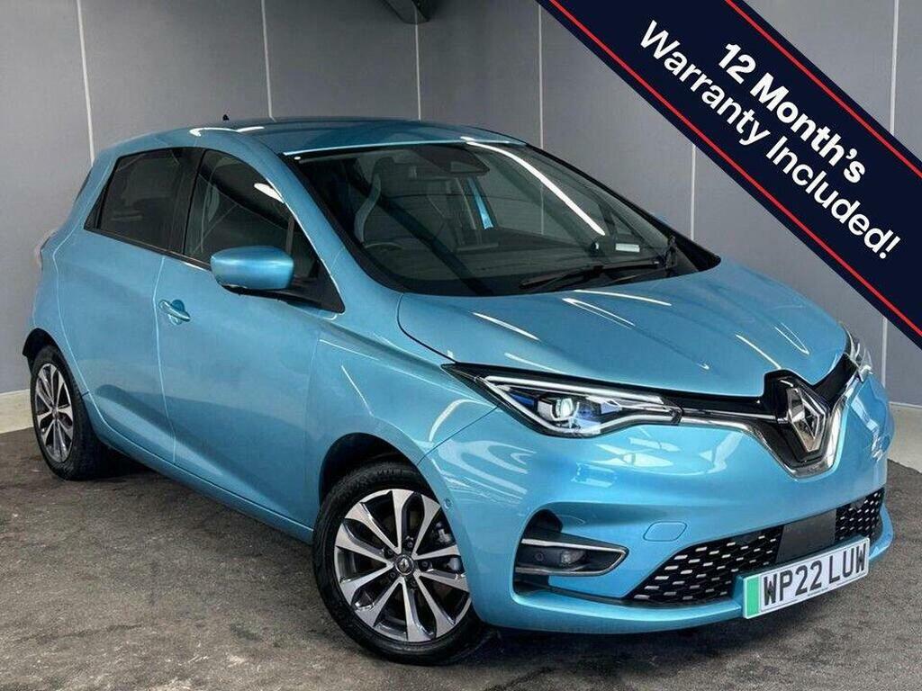 Renault Zoe R135 Ev50 52Kwh Gt Line Rapid Charge Blue