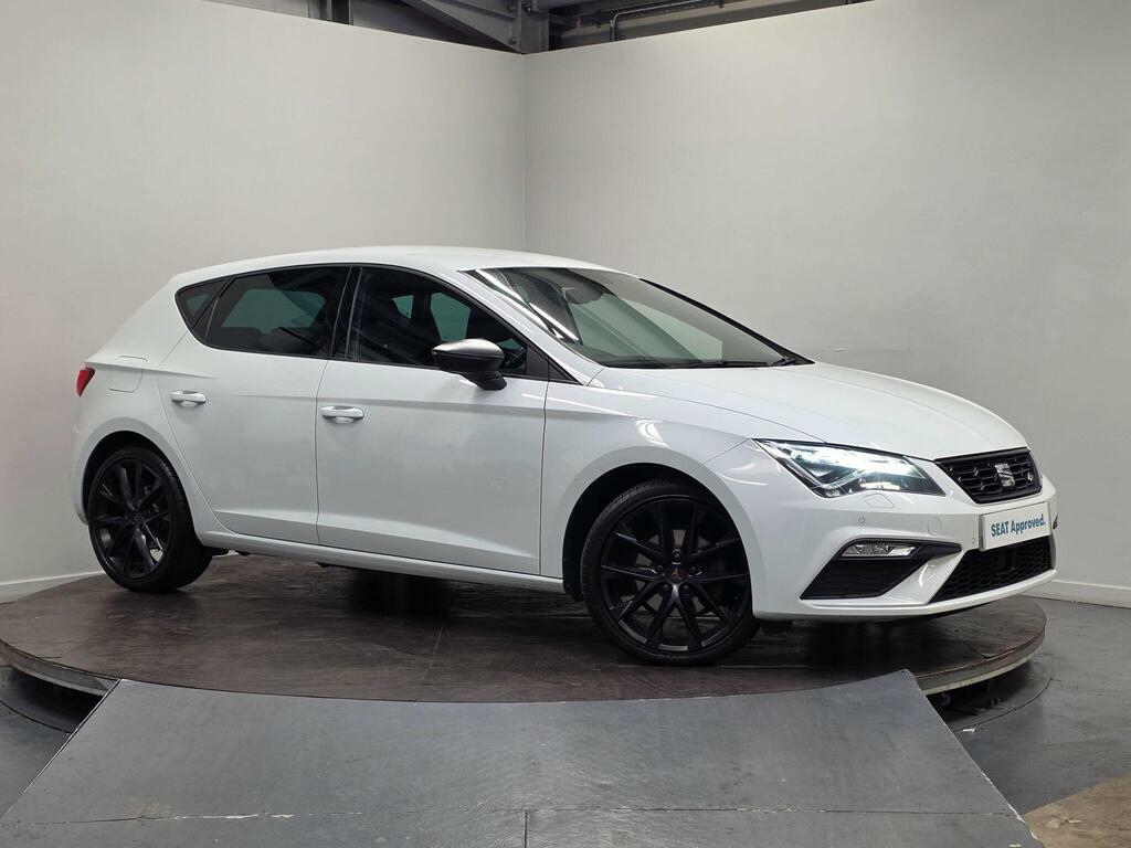 Seat Leon 1.5 Tsi Evo Fr Black Edition Euro 6 Ss YR69BTY White #3